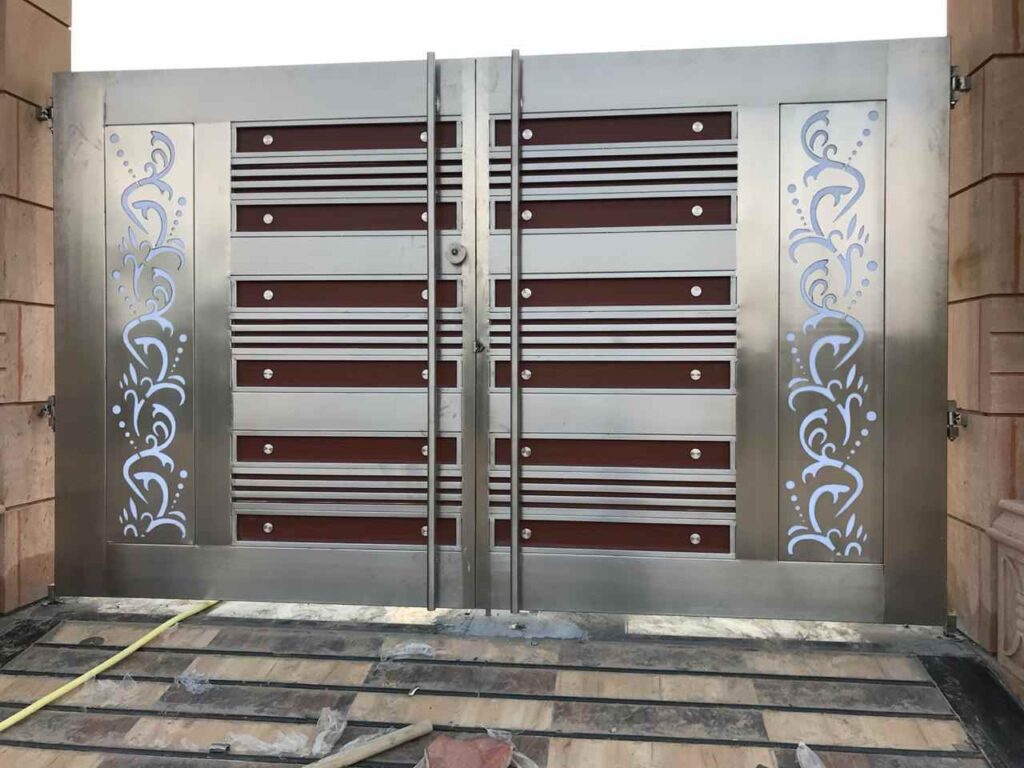 Top 10 Steel Gate Design Ideas - Updated